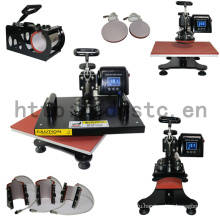 Ce Approved Sublimation 8 in 1 Heat Press Machine 8 in 1 Combo Heat Press